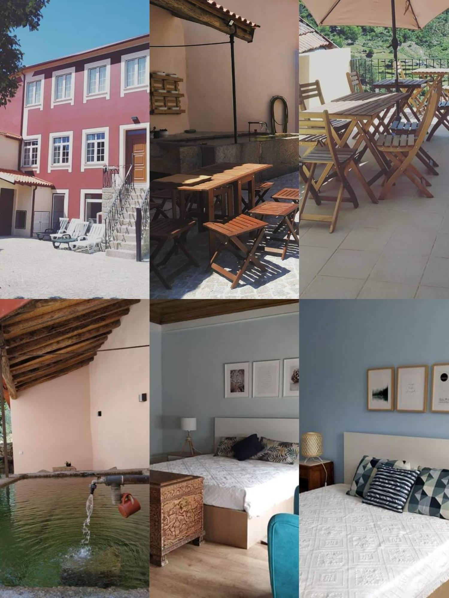 Entresocalcos Hostel Loriga Bagian luar foto
